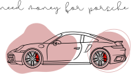 need money for porche - koszulka