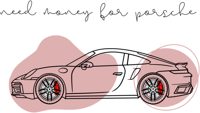 koszulka - need money for porche