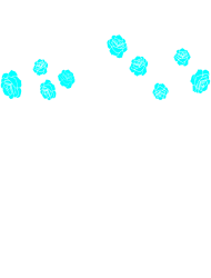 sword with roses sloppy style inverted