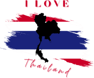 I love Thailand - koszulka damska dla miłośniczki Tajlandii
