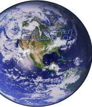Poduszka Earth Fullprint v2