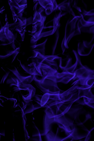 Aluminiowe pudełko - piórnik Blue flames