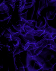 Podkładka pod myszkę Blue flames Niebieskie płomienie