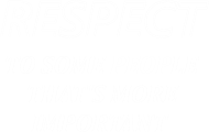 Bluza męska z kapturem Respect szacunek czarna