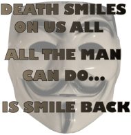 Kubek biały Death smiles on us all Gladiator - 1s