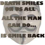Kubek zmieniający kolor Death smiles on us all - 2s