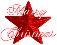 Kubek biały Merry Christmas Wesołych Świąt CZerwona Gwiazda