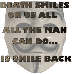 Kubek biały Death smiles on us all Gladiator - 1s