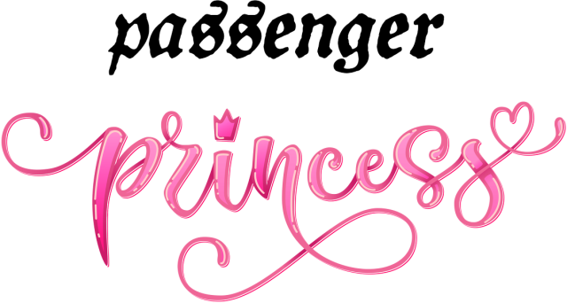 Passenger Princess biała koszulka dziewczynka