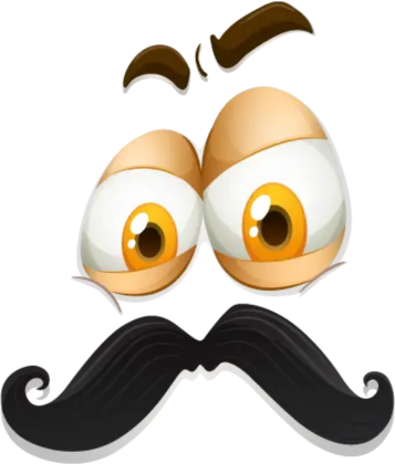 Koszulka męska z zabawną miną.