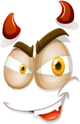 Koszulka męska z zabawną miną.