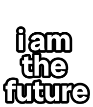 Body niemowlęce JPRDL I am the future, czarne