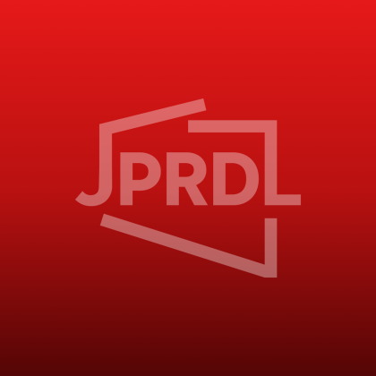 Poduszka JPRDL fullprint czerwona
