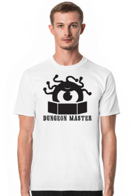 Koszulka mistrza gry Dungeon Master - One Pixel of Art 