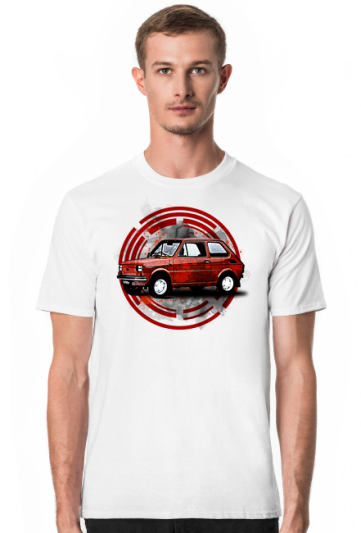 Koszulka z samochodem Fiat 126p