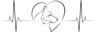 T-shirt - Husky Heartbeat
