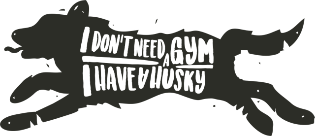 Bluza damska I Don’t Need a Gym, I Have a Husky
