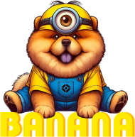 Chow-chow : minionki banana