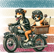MotoPiknik pieski