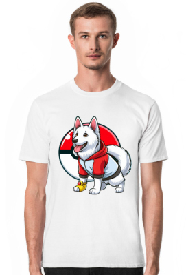 Biały owczarek szwajcarski Pokemon - Paws & Prints