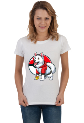 Biały owczarek szwajcarski Pokemon - Paws & Prints