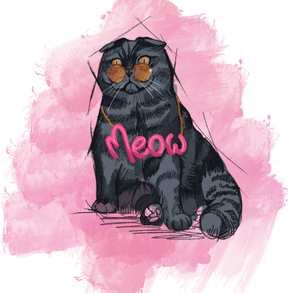 Tadeusz - Meow - Longsleeve