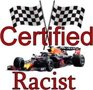T-Shirt grafika Certified Racist