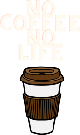 Koszulka No Coffee No Life