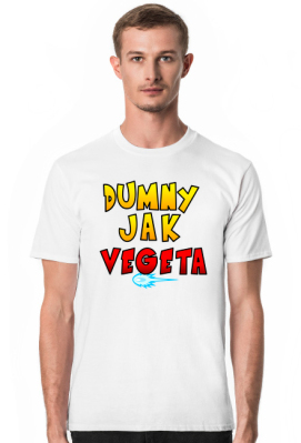 Koszulka Dumny Jak Vegeta - WikoSzop