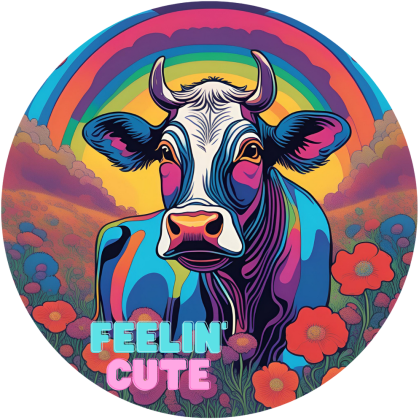 Cow Feelin cute