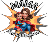 Bluza dziewczęca z kapturem Mama