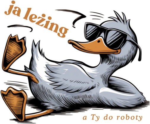 Bluza damska bez kaptura Kaczor