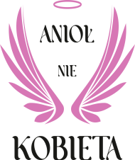 Damska koszulka anioł nie kobieta