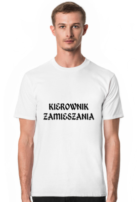 Koszulka męska kierownik - Pozytywne koszulki