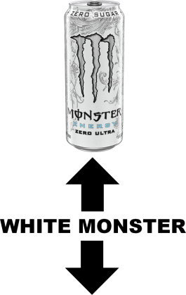 White Monster Biała