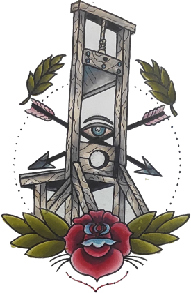 Koszulka Gilotyna, T-shirt Guillotine