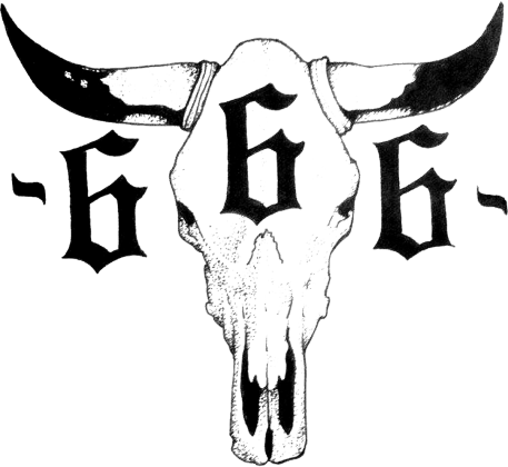 Bluza z kapturem Byk666,  Hoodie Bull666