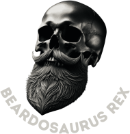 Koszulka męska Beardosaurus Rex