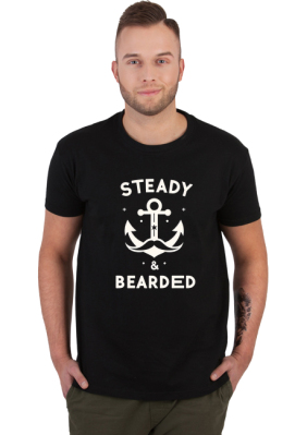 Koszulka męska Steady bearded - Broda Nation