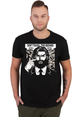 Koszulka męska Don’t Touch the Beard - Broda Nation