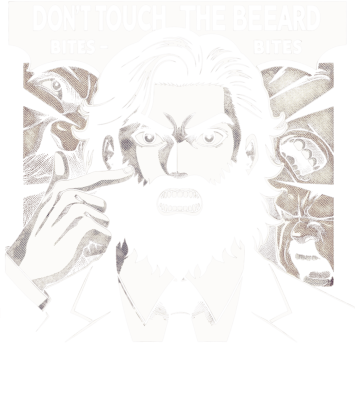 Koszulka męska Don’t Touch the Beard