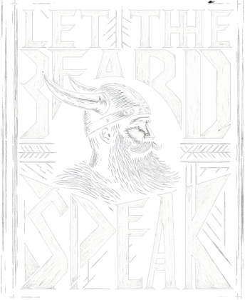 Koszulka męska Let the Beard Speak
