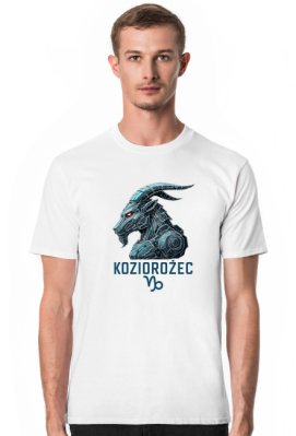 Koszulka znak zodiaku Koziorożec – Pionier Systemów - MkreativeStore