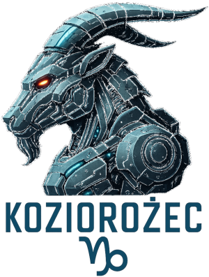 Koszulka znak zodiaku Koziorożec – Pionier Systemów - nadruk