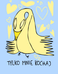 Plakat A1 | TYLKO MNIE KOCHAJ