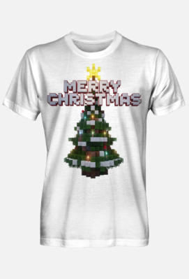 Merry Christmas pixel - ShopK