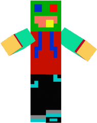 koszulka ludzik z minecrafta :D