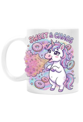 Kubek "Sweet & Chaos" – BROKATOWY KICH - DOW BLE - Kolekcja Odkrywcy