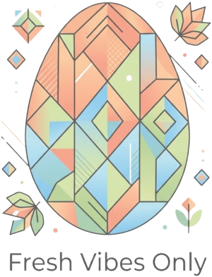 Koszulka Chłopięca "Geometric Egg" – Lime Fresh Edition - nadruk