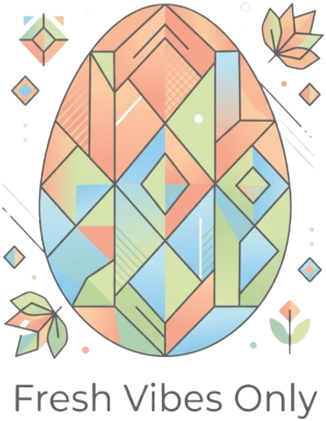Poduszka Fullprint "Geometric Egg" – Modern Spectrum Edition - nadruk